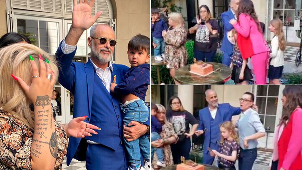 Jorge Rial celebró sus 60 años con una mega fiesta junto a su familia y amigos: "Gracias, no fue un año fácil"