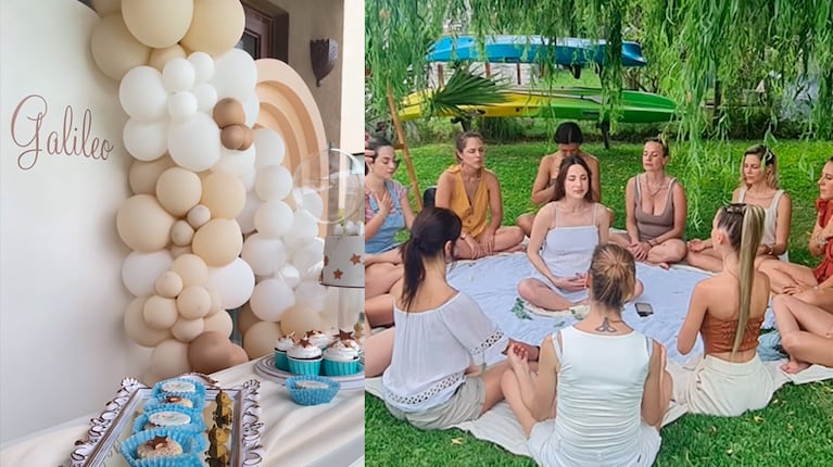 El video del increíble baby shower de Magui Bravi en la recta final de su embarazo: “Tarde inolvidable”
