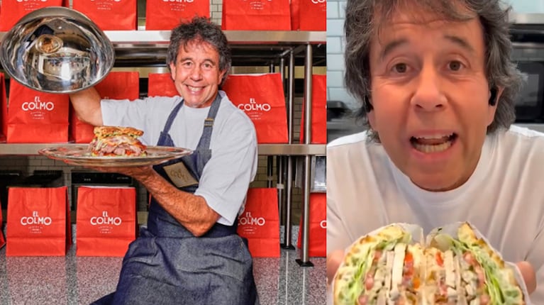 Ariel Rodríguez Palacios abrió un local de sándwiches: cuánto cuesta cada uno