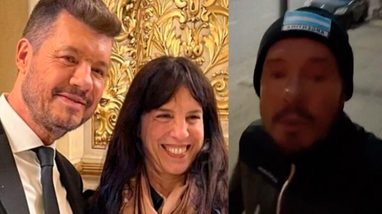 Marcelo Tinelli y su ex Paula Robles salieron a correr y andar en bici por las calles porteñas: “Te amo”