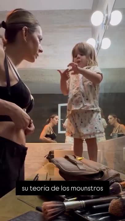 La hija de Noelia Marzol asegura que existen los monstruos: el tierno video 