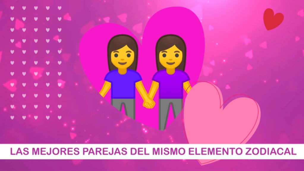 Las parejas más compatibles del mismo elemento