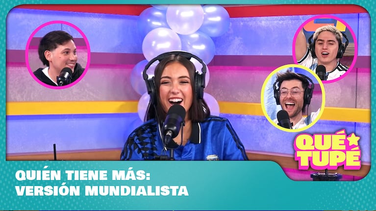 ¡Juego mundialista en Qué Tupé!