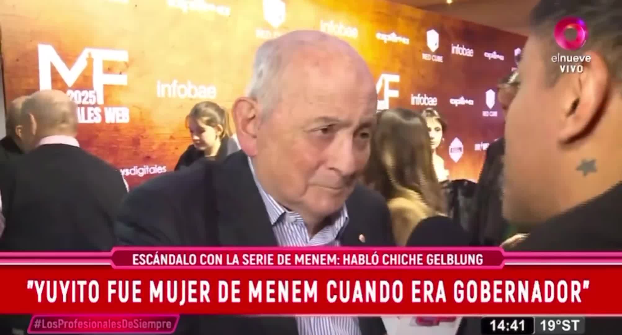 Guerra entre Chiche Gelblung y Moria Casan por la serie de Menem: “Me daría vergüenza”