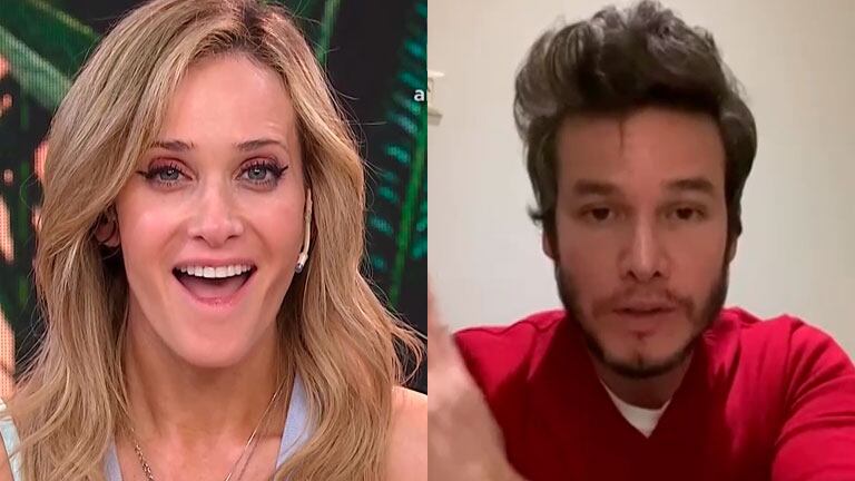 La felicidad de Julieta Prandi tras ser sorprendida por Emanuel Ortega