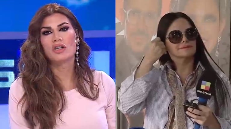 ¿Qué pasó? Flor de la Ve se enojó y cortó intempestivamente el móvil con Adriana Chaumont