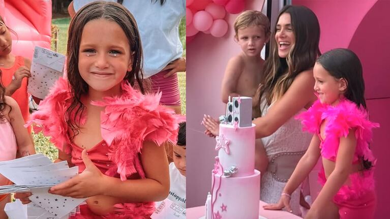 Así fue el cumpleaños de Francesca, la hija de Camila Homs y Rodrigo de Paul, inspirado en Emilia Mernes