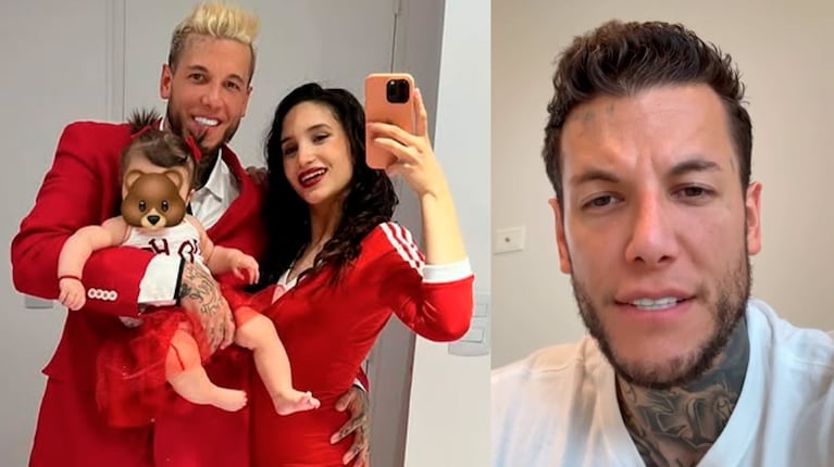 El fuerte descargo de Alex Caniggia tras filtrarse su separación de Melody Luz: “Cuiden a la familia”