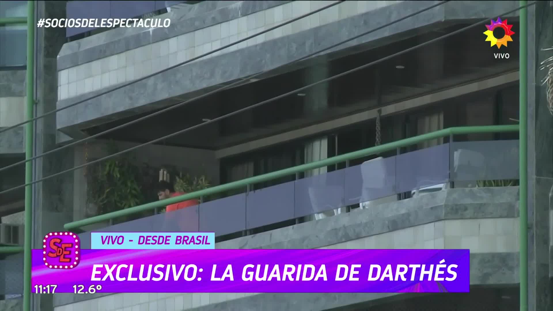 Las imágenes de Juan Darthés en su exclusivo departamento de Rio de Janeiro: "Este es el lugar donde eligió atrincherarse"