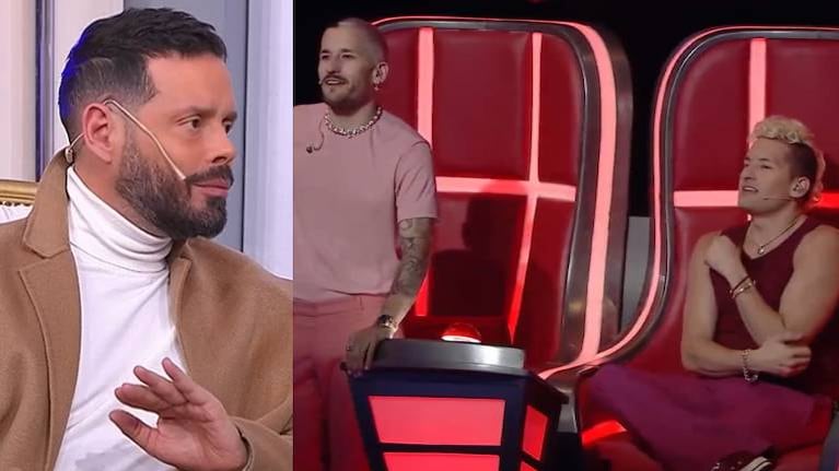 Mariano Caprarola opinó sin filtros sobre los atuendos de Mau y Ricky para las batallas de La Voz Argentina