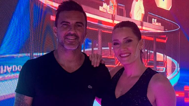 Mica Viciconte y Fabián Cubero se comieron la boca en una fiesta: el video del chape