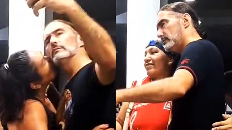 Daniel Agostini protagonizó una escena viral con sus fans: “La ventanita del horror”