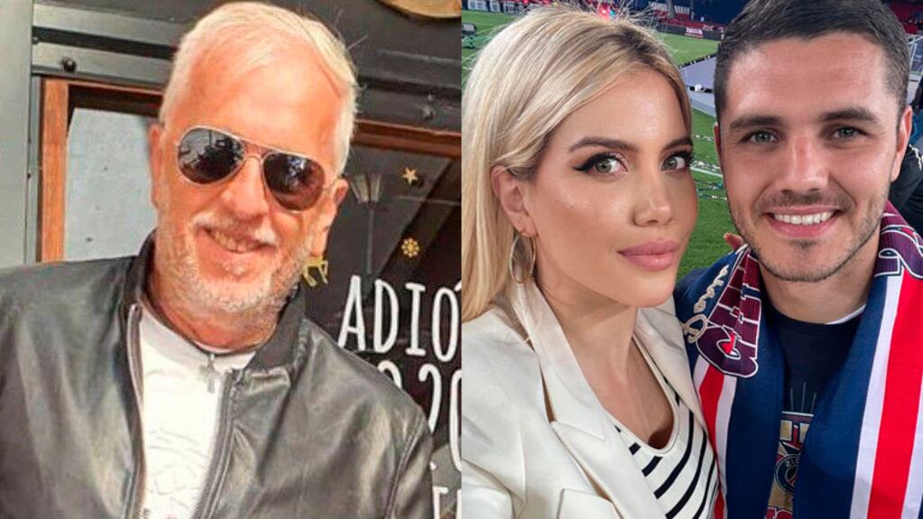 Andrés Nara habló de la versión de divorcio de Wanda y Mauro Icardi