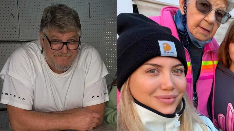Wanda Nara y sus hijas ayudaron al papá de Mauro Icardi a vender locro y empanadas por el 25 de mayo