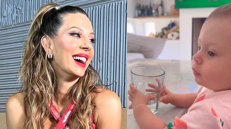 Noelia Marzol compartió emocionada la primera palabra de su hija Alfonsina: “Tiene un año y me tira…” 