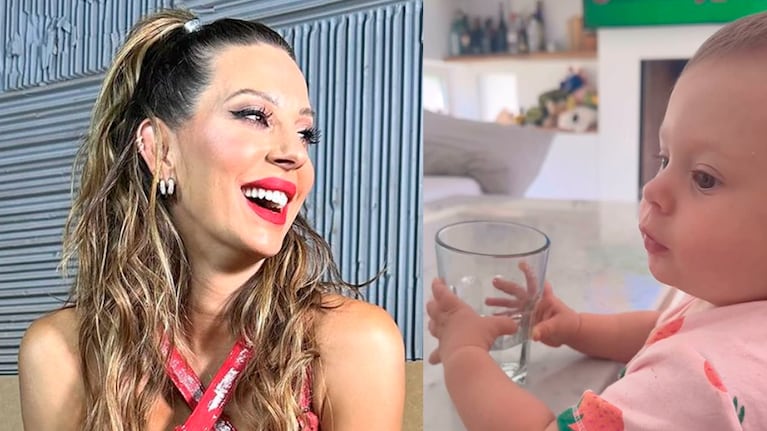 Noelia Marzol compartió emocionada la primera palabra de su hija Alfonsina: “Tiene un año y me tira…”