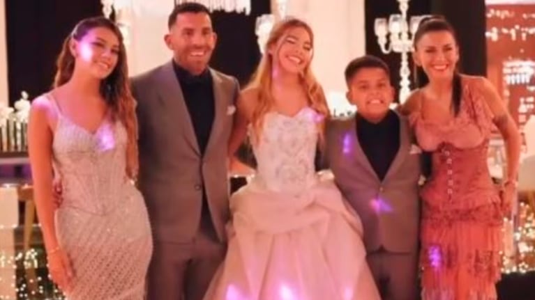 Así fue la soñada fiesta de 15 de Katie, la hija de Carlos Tevez: original temática e impactante show