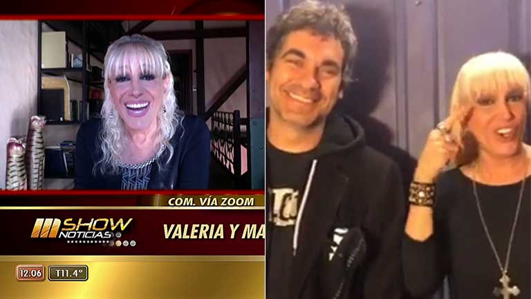 Valeria Lynch habló de su convivencia 'obligada' con Mariano Martínez: "Estamos muy bien"