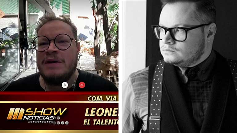 Leonel García presentó su nuevo tema Por ti: mirá la entrevista