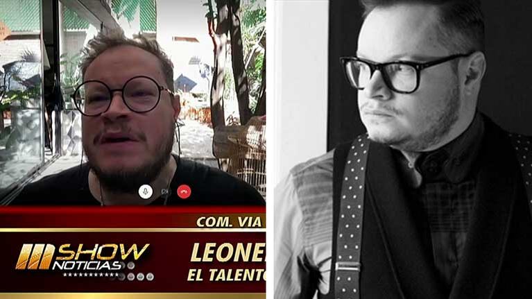 Leonel García presentó su nuevo tema Por ti: mirá la entrevista