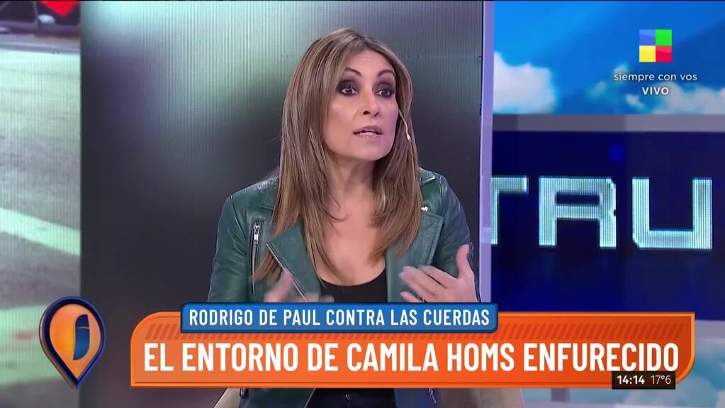 La bronca de Camila Homs tras los dichos de Rodrigo de Paul sobre su noviazgo