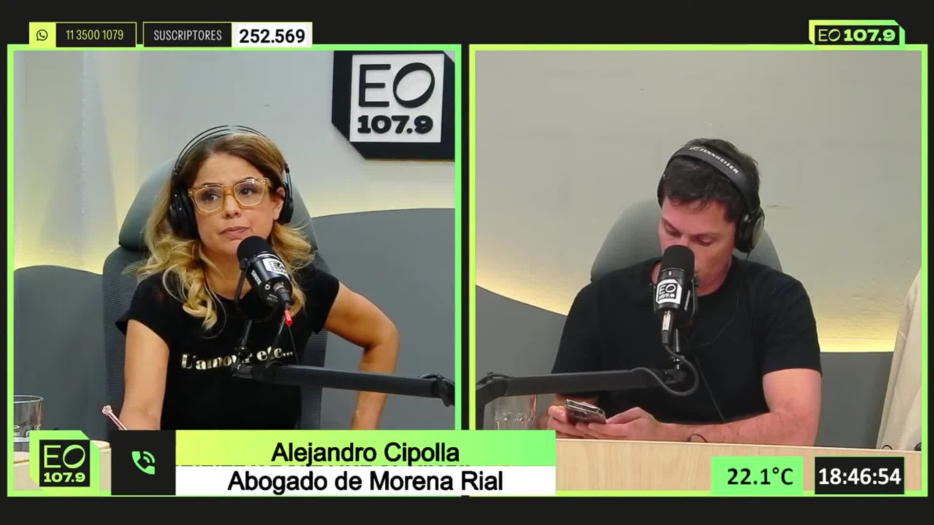 El abogado Alejandro Cipolla habló con Marina Calabró