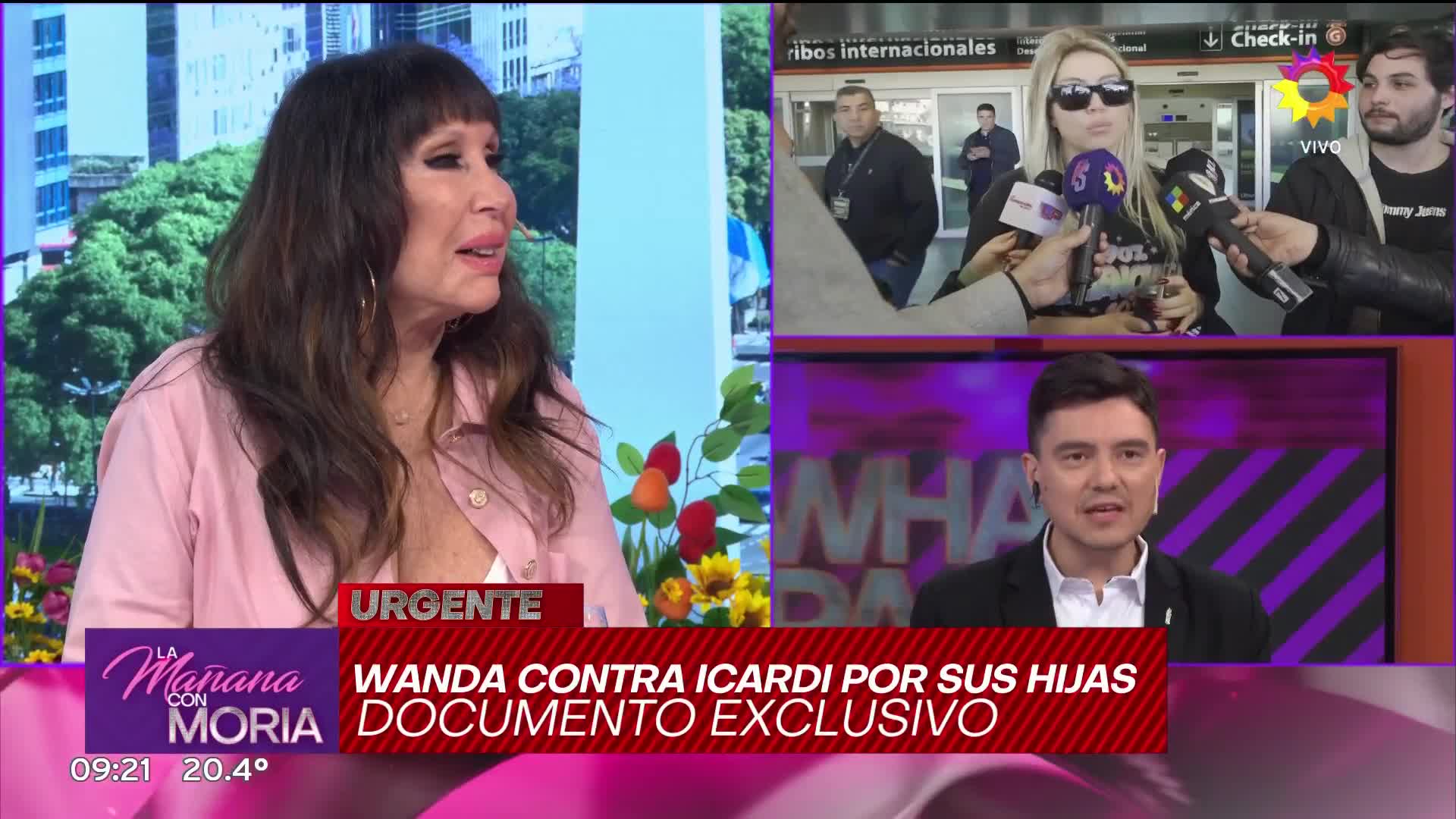 Wanda Nara consiguió una medida cautelar contra La China Suárez y sus hijos