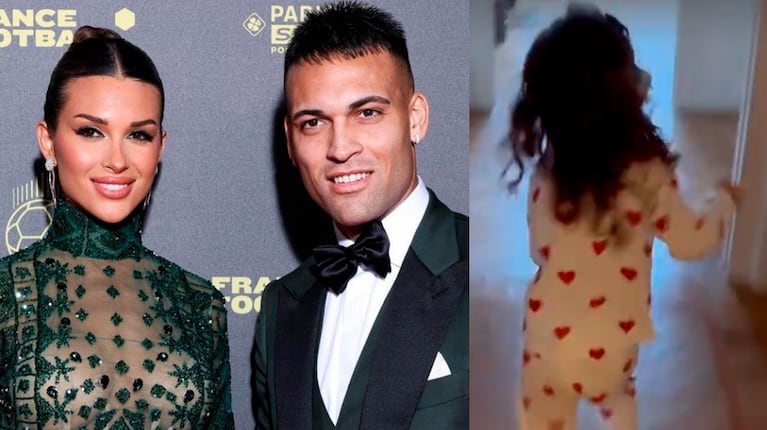 La hija de Lautaro Martínez y Agustina Gandolfo sorprendió a sus papás con una travesura: el tierno video
