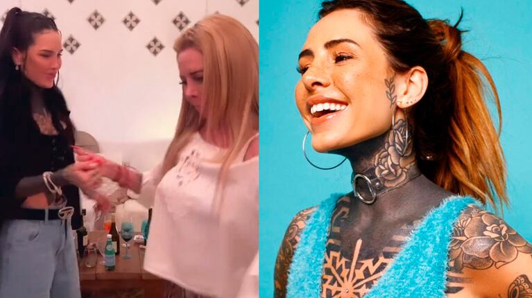 Cande Tinelli celebró su cumple con Coti Sorokin, su hermana Micaela y su mamá Soledad Aquino: el tierno video