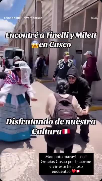 Marcelo Tinelli y Milett viajaron a Cusco y bailaron la danza típica en la calle: el desopilante video 
