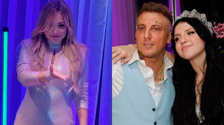 Karina La Princesita cantó en el cumpleaños de Sol un tema que le habría dedicado a El Polaco