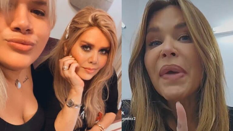 Nazarena Vélez reaccionó contra Jackie Pato, la "mamá del corazón" de Morena Rial: "Lo que dijiste es siniestro"