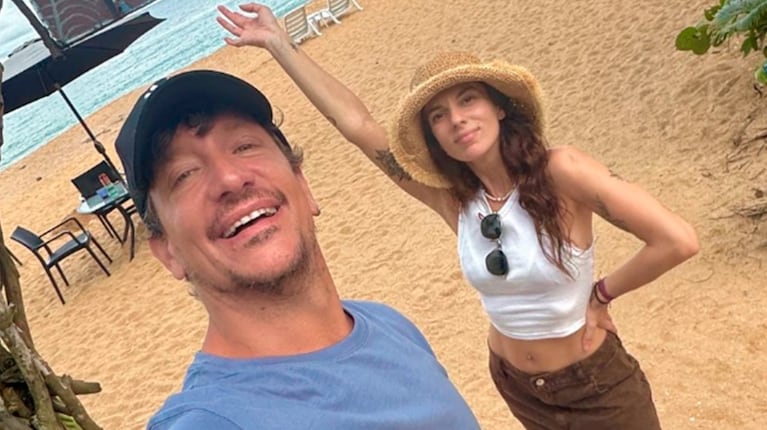 Las fotos de Gimena Accardi y Nicolás Vázquez en sus románticas vacaciones en Panamá