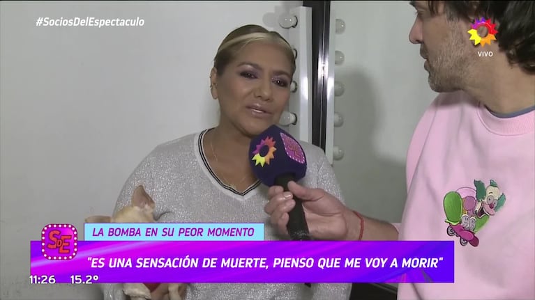 Gladys La Bomba Tucumana habló por primera vez de sus ataques de pánico: "Pensás que te morís"