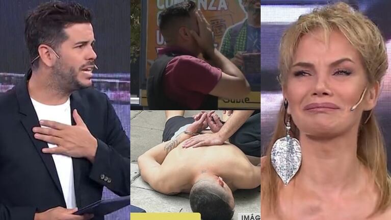 El llanto de Eliana Guercio tras enterarse que una policía murió en un tiroteo en Retiro