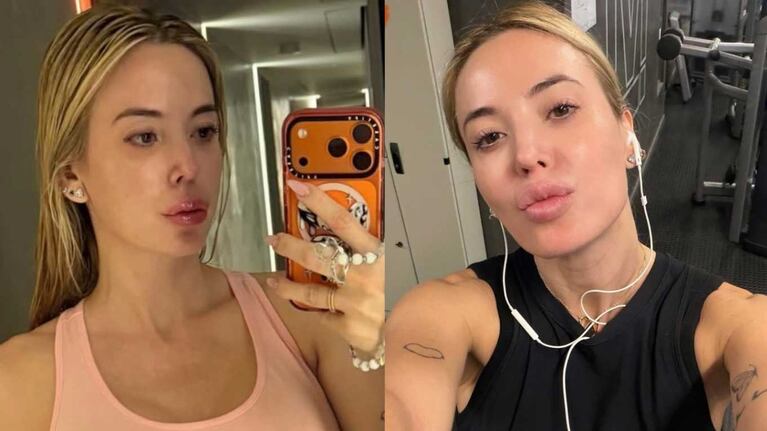 “Nos sacamos el piyama”: el video íntimo que Jésica Cirio grabó antes de ir a entrenar