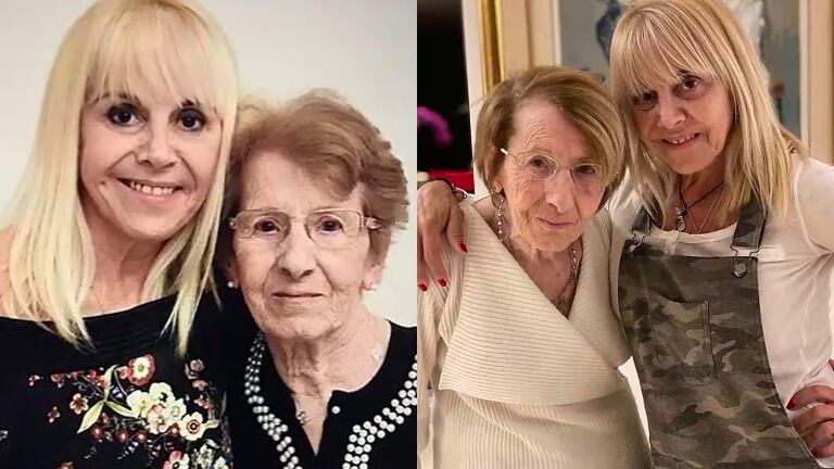 Falleció Pochi, la mamá de Claudia Villafañe: "Tenía 83 años y estaba internada en un hogar hace un largo tiempo"