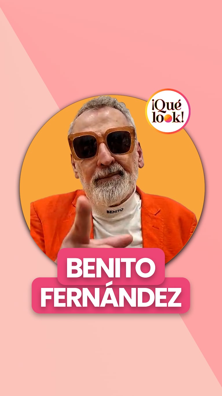 Benito Fernández reveló el secreto de un buen look: los tips que aprendió en 40 años de carrera
