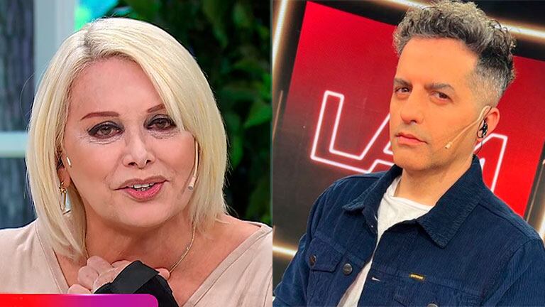 ¡Se picó! Fuerte mensaje de Carmen Barbieri a Ángel de Brito a cámara