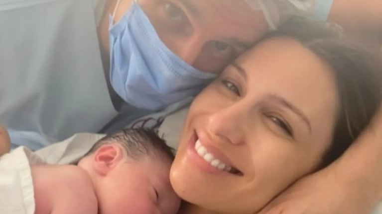 Pampita y Roberto García Moritán eligen el nombre de Ana a pura emoción: el video