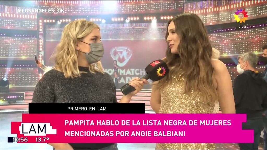 La incomodidad de Pampita cuando le recordaron a Isabel Macedo