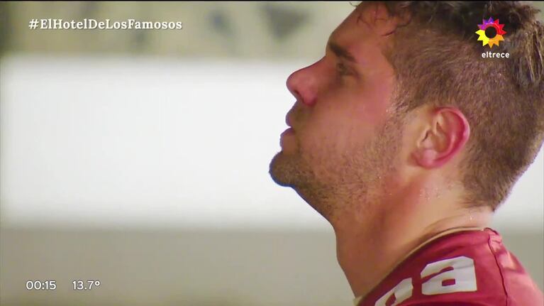 Locho Loccisano se quebró al ser eliminado de El hotel de los famosos: "No me quería ir"