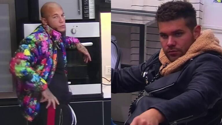 Picante comentario de Alex Caniggia a Locho Loccisano en El Hotel de los Famosos: "Ya es hora de no hablar"