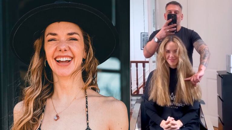 El radical cambio de look de Julieta Nair Calvo: corte carré y reflejos dorados