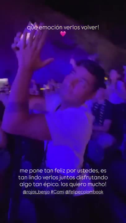 Gime Accardi se reencontró con Erreway en su gira por Europa