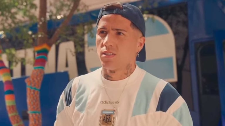 La reacción de Enzo Fernández tras la expulsión que conmovió a los hinchas argentinos