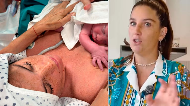 Juana Repetto contó cómo vivió la cesárea de Timoteo: “No la pasé nada bien”