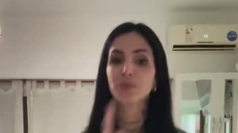 Julieta Pink le hizo una broma a su marido y desató una fuerte polémica en redes