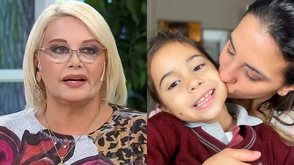 Carmen Barbieri contó el susto que se pegó cuando se enteró de la internación de Francesca, la hija de Cinthia Fernández