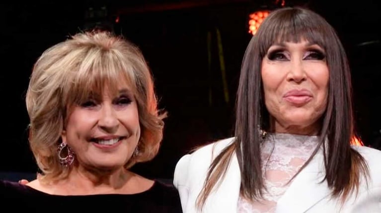 Así fue el reencuentro de Moria Casán y Georgina Barbarossa tras su reconciliación